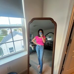 Midrise skinny jeans